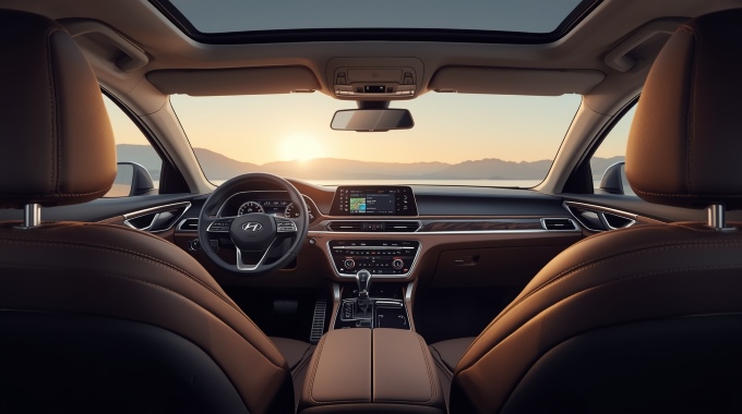 Interior: Modern, Sophisticated, and Tech-Forward