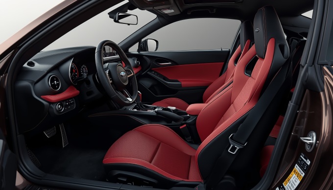Subaru BRZ 2025" interior