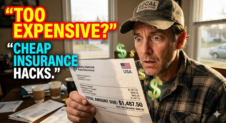 To expensive ? "cheap insurance hacks."