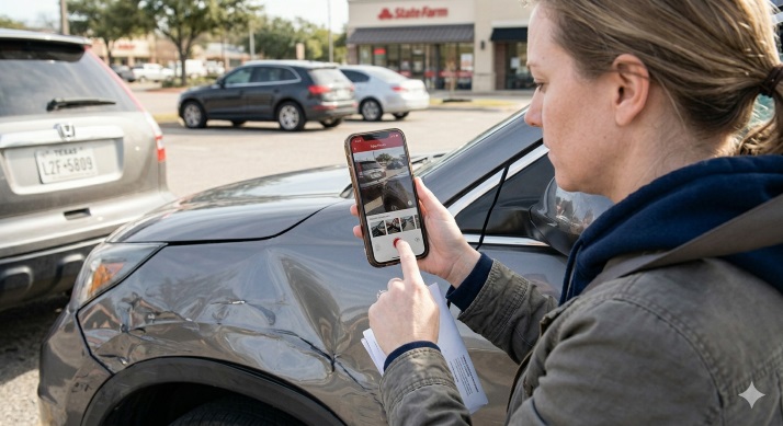 car insurance claim process USA